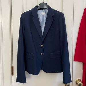 Women’s navy blue JCrew blazer, worn once